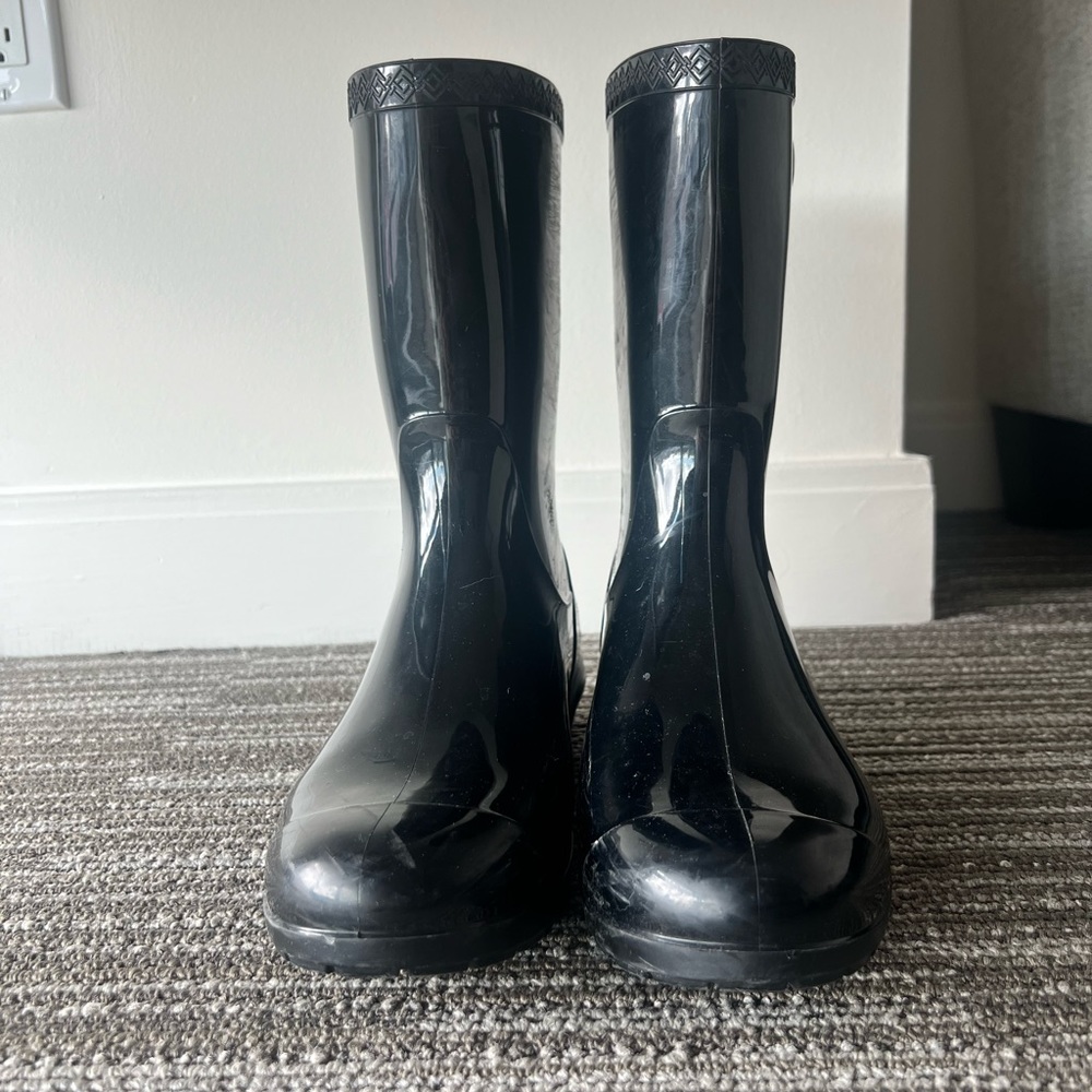 UGG WOMEN'S SIENNA RAIN BOOT - BLACK